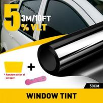 3M Nupjautas Ritinys Langų Tamsinimo Plėvelė 5% VLT 20  X 10' Pėdų Automobilio Namų Biuro Stiklas EOA