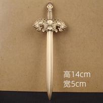 Brass Dominant Saint Earl Weapon Bu Jingyun Peerless Sword Decoration Model