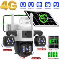 V380 Pro 4G Saulės Kamera Lauko PIR Žmogaus Aptikimas Vaizdo Peržiūra IP Belaidė 8000mAh Baterija Saugumo Apsauga CCTV Kameros WIFI Camera