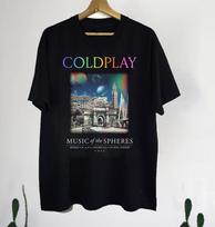 Coldplay Music Of The Spheres 2025 Unisex Medvilninis AD514 Unisex Marškinėliai XXXL
