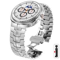 Titanium/Stainless steel Strap For Samsung Galaxy Watch 8/8 Classic 40mm 44mm 46mm bracelet Band For Galaxy Watch 8 Classic Belt Galaxy Watch 8 40mm&Stainless Steel sidabras