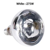 Gyvūnų veisimo izoliacinė lempa E27 220V 100W-275W Didelė šildymo lempa Infraraudonųjų spindulių šilumos lempa Vištų inkubatorius Viščiukų auginimo lemputės black