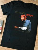 Marvin Gaye Storas medvilninis T-shirt Juodas Retro Dydis S -4XL DS114 Unisex T-Shirt XXXXL