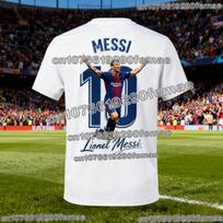 MESSI Specialaus leidimo futbolo marškinėliai vyrams, moterims, vaikams, Atminimo futbolo marškinėliai, Greitai džiūstantys, Patogūs sportiniai drabužiai 130