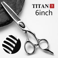 TITAN kirpimo žirklės profesionalios kirpėjo žirklės kirpimo retinančios žirklės aukščiausios klasės kirpėjo įrankis ats314 plienas 6 colių CNC