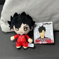 10cm Mini Haikyuu pliušinis žaislas Tinklinio minkštas lėlės Hinata Shoyo Tobio Kageyama Yu Nishinoya pliušinis pakabukas raktų pakabukas žaislas dovanai