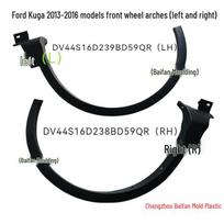 Priekinių ratų arkų apdailos detalės 2013-2016 m. Ford Kuga, tinka priekinėms ratų arkoms, sparnams ir abiem kairės bei dešinės pusės ratų arkoms. 2013 Kuga Front Left Fender