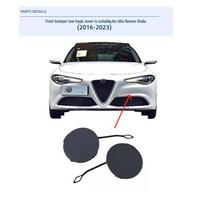 Priekinio buferio vilkimo kablio dangtelis Alfa Romeo Giulia (2015–2022 m) #156107993 Left 156107993 black
