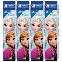 „Crest Kids Frozen“ dantų pasta nuo ėduonies, 2–12 metų, 4 vnt. pakuotėje