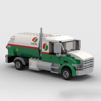 150 VNT. MOC Miesto Statybinis Blokelis Transporto Priemonė Octan Degalų Cisterna Modelis DIY Surinkimo Statybinis Blokelis Žaislas Vaikų Gimtadienio Dovana PDF Guide by Email