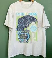 Vintažiniai FAITH NO MORE Grupės BALTI MARŠKINĖLIAI Unisex Koncertiniai S dydžio iki 5XL SG507 Unisex Marškinėliai XXL