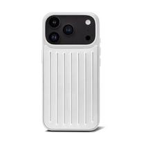 Aliuminio lydinio minimalistinis lagamino juostelės prabangus telefono dėklas, skirtas iPhone 17 Pro Max 17Pro 16 15 14, minimalistinis vientisos spalvos apsauginis dėklas iPhone17 Pro Max juoda