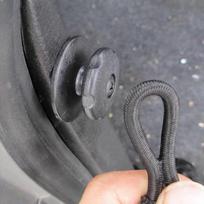 Krovininio tinklo tvirtinimai Automobilio galinės bagažinės tvirtinimas Kabliukas be gręžimo Krovininio tinklo atsarginiai kabliukai Aparatūros rinkinys Stiprus apkrovą laikantis tinklas CHINA