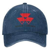 Massey Ferguson Logotipo Kepuraitė su snapeliu Moterims Vyrams Apsauga nuo saulės Trucker Kepurė Vasarinė y2k Retro Lauko Sportui Kepurės su snapeliu One Size