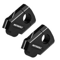 Pair Handlebar Risers Bar Lifter Mount Clamp 22mm 28mm For Motorcycle Dirt Bike juoda