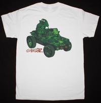 VINTAŽINIS GORILLAZ GRUPĖS GORILLAZ 2001 M. Medvilninis Baltas S-5XL Marškinėliai Gerbėjams BT511 Unisex Marškinėliai M