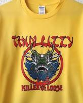 Thin Lizzy marškinėliai, Thin Lizzy trumpomis rankovėmis medvilniniai unisex VM8601 unisex marškinėliai S