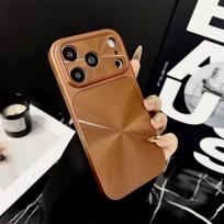 Luxury Laser CD Texture Aurora Phone Case For iPhone 17 Air 16 15 14 13 Pro Max Instantly Turn 17 Large Window Shockproof Cover iPhone 17 Pro Max balta