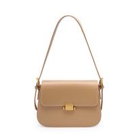 Luxury Women's Genuine Leather Tofu Shoulder Crossbody Bag - New Autumn/Winter 2025 Collection. juoda