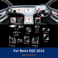 Skirta Mercedes Benz EQE TPU Navigacijos Centrinio Valdymo Automobilio Plėvelė Interjero Aksesuarai Vairo Skydelis Skaidri Plėvelė 2022 EQE