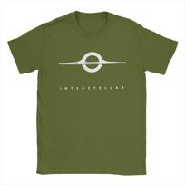 Interstellar Movie T Shirt Men's 100% Cotton Awesome T-Shirt Crewneck Tee Shirt Short Sleeve Clothing Summer S