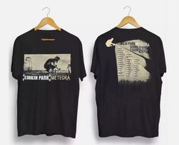 Linkin Park Meteora 2004 Pasaulinio Turinio Marškinėliai Vintage Y2K Dydis S-5XL Unisex Marškinėliai S