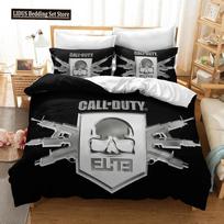Call Of Duty Warzone Patalynės Komplektas Viengulis Dvigulis Pilnas Karalienės Karališko Dydžio Žaidimų Patalynės Komplektas Suaugusiems Berniukams Miegamojo Antklodės Užvalkalų Komplektai 3D Spauda 020 EU Single(135*200cm)3pcs