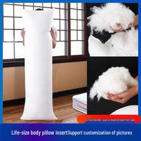 7D Cotton Full-Body Hug Pillow: Soft, Creative, Comfortable, Long Pillow with Leg-Separating Design 45*125cm