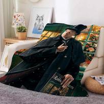 Dainininko Robbie Williams Britpop Antklodė Šilta Ir Minkšta Tinka Miegamajam Svetainei Sofa-Lova Biurui Kelionėms Stovyklavimui 30x40in