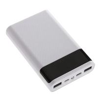 4x18650 Baterijos DIY Power Bank Dėklas 5V 2A Dvigubas USB Type C DIY Įkrovimo Saugojimo Dėžutė Android Micro USB Sąsajos Išmaniesiems Telefonams China Mainland juoda