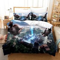 3D Print Game Battlegrounds PUBG Bedding Set Boys Girls Twin Queen Size Duvet Cover Pillowcase Bed Kids Adult Home Textileextile 70x133cm 3pcs