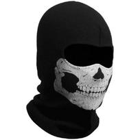 New Full face mask, black ghost print, skeleton, Balaclava, used for role-playing parties, motorcycle trips, Halloween costumes
