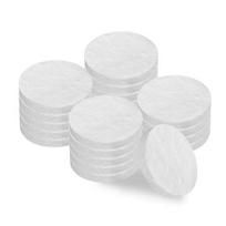 20 vnt. Mažos keraminės vatos dagčio keitiklis stalo liepsnos židiniui, alkoholio ir biokuro absorbcijai, daugkartinio naudojimo anglies veltinio 20PCS