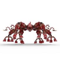 MOC proto kirmėlių monstro konstravimo kaladėlių rinkinys „Keistosios dalykų“ Vecna laikrodžio figūrėlės Eleven Van kaladėlės Modelis DIY žaislai Vaikų dovanos PDF instruction