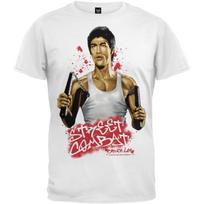 Bruce Lee - Street Combat T-Shirt S balta