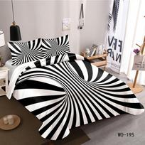 RunGrape 3D patalynės komplektas Antklodės užvalkalas Dvigulis Twin Queen King Dydis 240x220 Nordic Lovos užvalkalas 150 Euro Lovos linas Patalynė 200x200 EU Single(135*200cm)3pcs gray