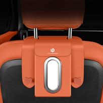Versatile Car Tissue Box: Hang on Armrest, Seat Back, or Dashboard. ruda