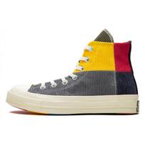 Converse X Offspring 1970-ųjų Chuck 70 Neslystantys Atsparūs Smūgiams ir Dilimui Aukšti Board Bateliai Unisex Ruda Geltona 37.5