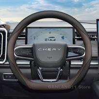 Odinis automobilio vairo užvalkalas Chery Jaecoo 7 Tiggo 2 3 4 7 8 serijoms Vasarinis automobilio vairas Chery Jaecoo 7 priedai juoda