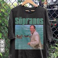Antys The Sopranos Filmas Juokingi Sopranai 90-ųjų Marškinėliai Unisex Marškinėliai L