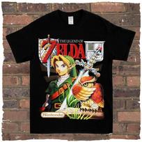 The Legend Of Zelda Vtg Graphic Tee Gaming Lover Bootleg Shirt S-5XL Unisex T-Shirt S