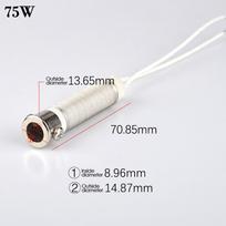 75W100W150W200W300W500W Weld Equipment 220V Heating Element Replacement Welding Tool Soldering Iron Core All Ceramic Core