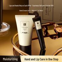 Ladoverna Long-lasting Moisturizing Hand Cream & Anti-Chapping Lip Balm Set