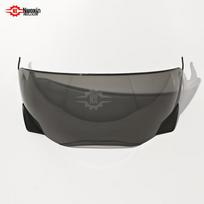 BROOZER Retro skydelis BELL šalmui - Suderinamas su Warrior Combo šalmais dienai ir nakčiai gryna