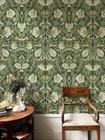 Green Boho Floral Peel And Stick Wallpaper Waterproof Symmetrical Flower Self Adhesive Wall Decor Removable PVC Cabinet Sticker 44cmx300cm