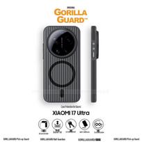 Xiaomi 17 Ultra magnetinis matinio paviršiaus dryžuotas telefono dėklas