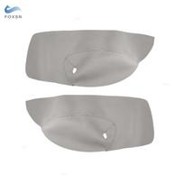 Gray RHD / LHD For VW Golf 4 MK4 Bora Jetta 1998 1999 - 2003 2004 2005 Car Door Armrest Panel Microfiber Leather Cover Trim Rear 2pcs