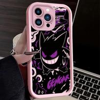 P-Pokemon Tamsus Gengar telefono dėklas iPhone 17 Air 16 16E 15 14 13 12 11 Pro Max X XS X S Max XR SE 2020 SE4 7 8 Silikoninis dangtelis For iPhone 11