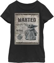 Star Wars Girl's The Mandalorian The Child Force is Strong T-Shirt S juoda
