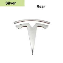 Automobilio lipdukas Tesla Metalinis Uždedamas Priekinis Logotipo Emblema Lipdukas Tesla Model 3 Mode Y Galinės Bagažinės Ženklelis Anglies Pluošto Lipdukas Išorinis Model 3